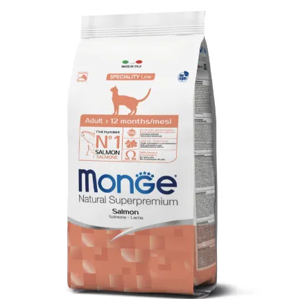 Корм для котів MONGE Cat Adult лосось 400г