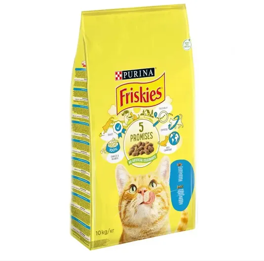 Friskies Лосось, овочі 1кг