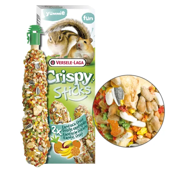 620700 VL Crispy Sticks Екзотичні фрукти (Exotic Fruit) ласощі для хом'яків та білок 2*55г