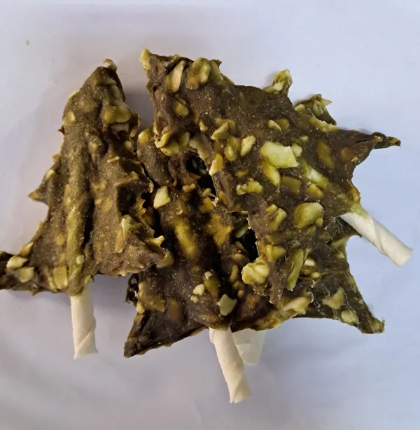 50679 Ласощі Barbecue Chicken Xmas Tree ялиночки зелені 1кг