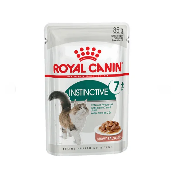 Royal Canin, Instinctive 7+ для зрілих котів віком від 7 років, 0.085кг