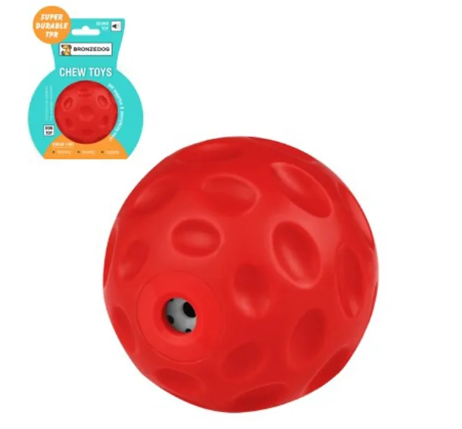 Chew Pitted Ball 7см м'яч червоний YT104277-А