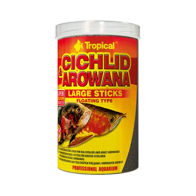 Cichlid&Arowana Large Sticks 1000ml 300g