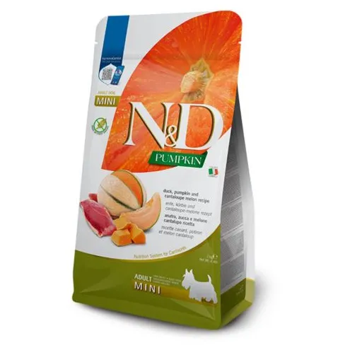 Farmina Dog N&D Grain Free Pumpkin Duck&Cantaloup Adult Mini з качкою та динею для малих порід 2kg 38937