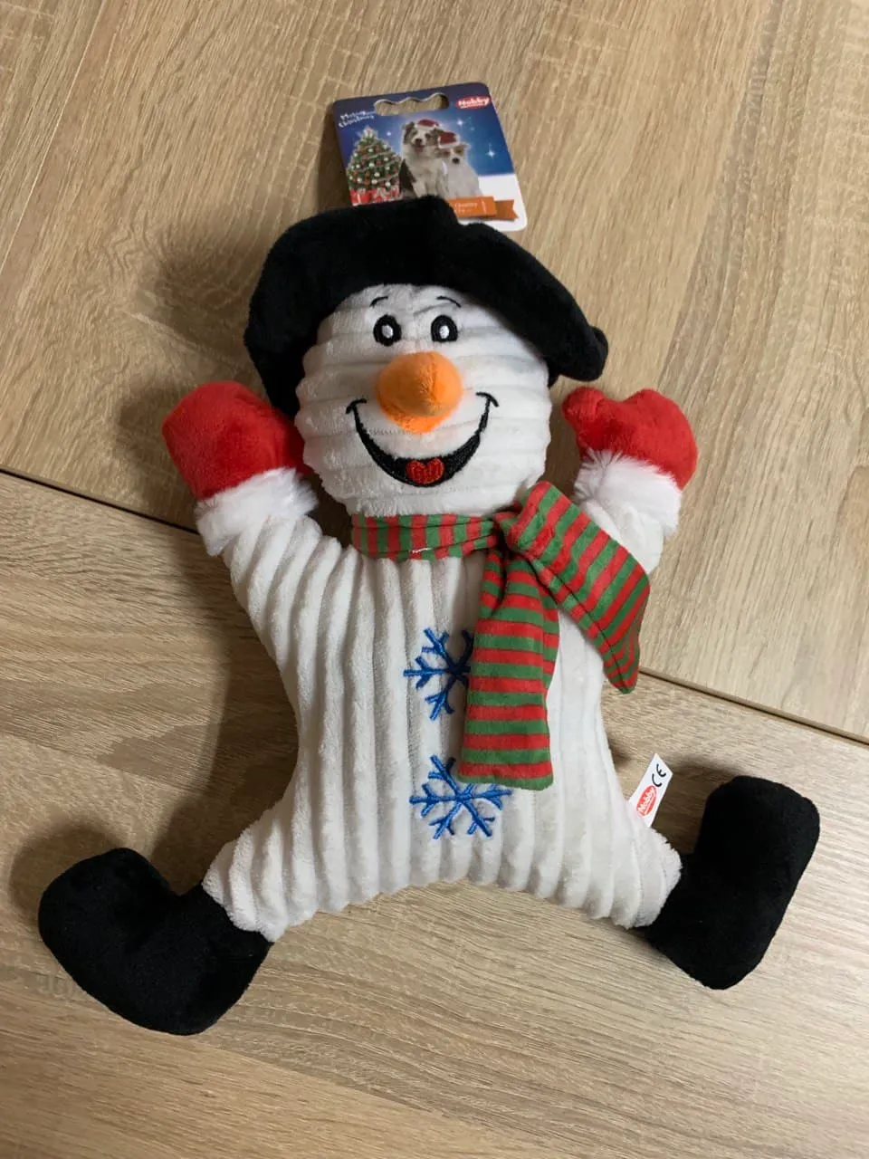 50684 Іграшка плюшева Xmas "Сніговичок"