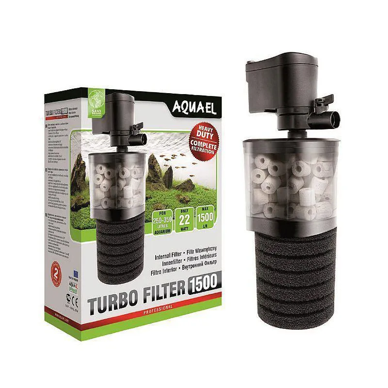 AquaEl TurboFilter 1500 Внутрішній фільтр, 1500 л/г